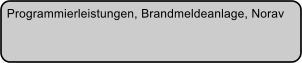 Programmierleistungen, Brandmeldeanlage, Norav